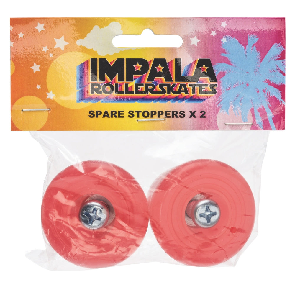 Impala Toe Stops Pair - High-Quality Roller Skate Toe Stops for Derby, Artistic Skating & Outdoor Use