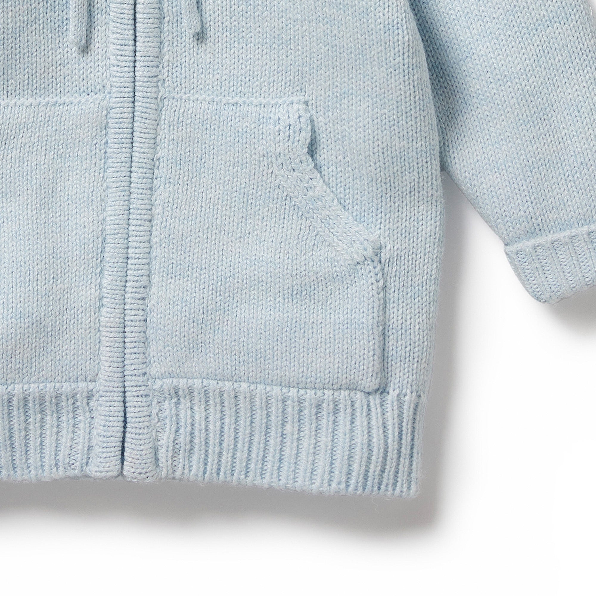 Bluebell Knitted Zipped Jacket for Women - Cozy Winter Cardigan with Front Pockets | Perfect for Casual Outfits, Office Wear & Outdoor Activities