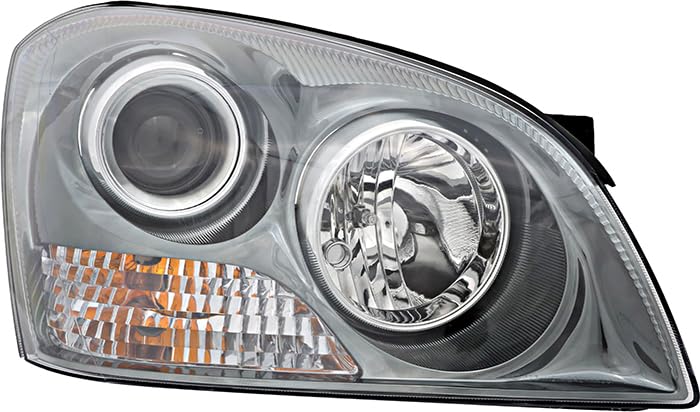 2007-2008 Kia Optima Right Passenger Side Halogen Headlight Replacement - Perfect for Night Driving & Foggy Conditions