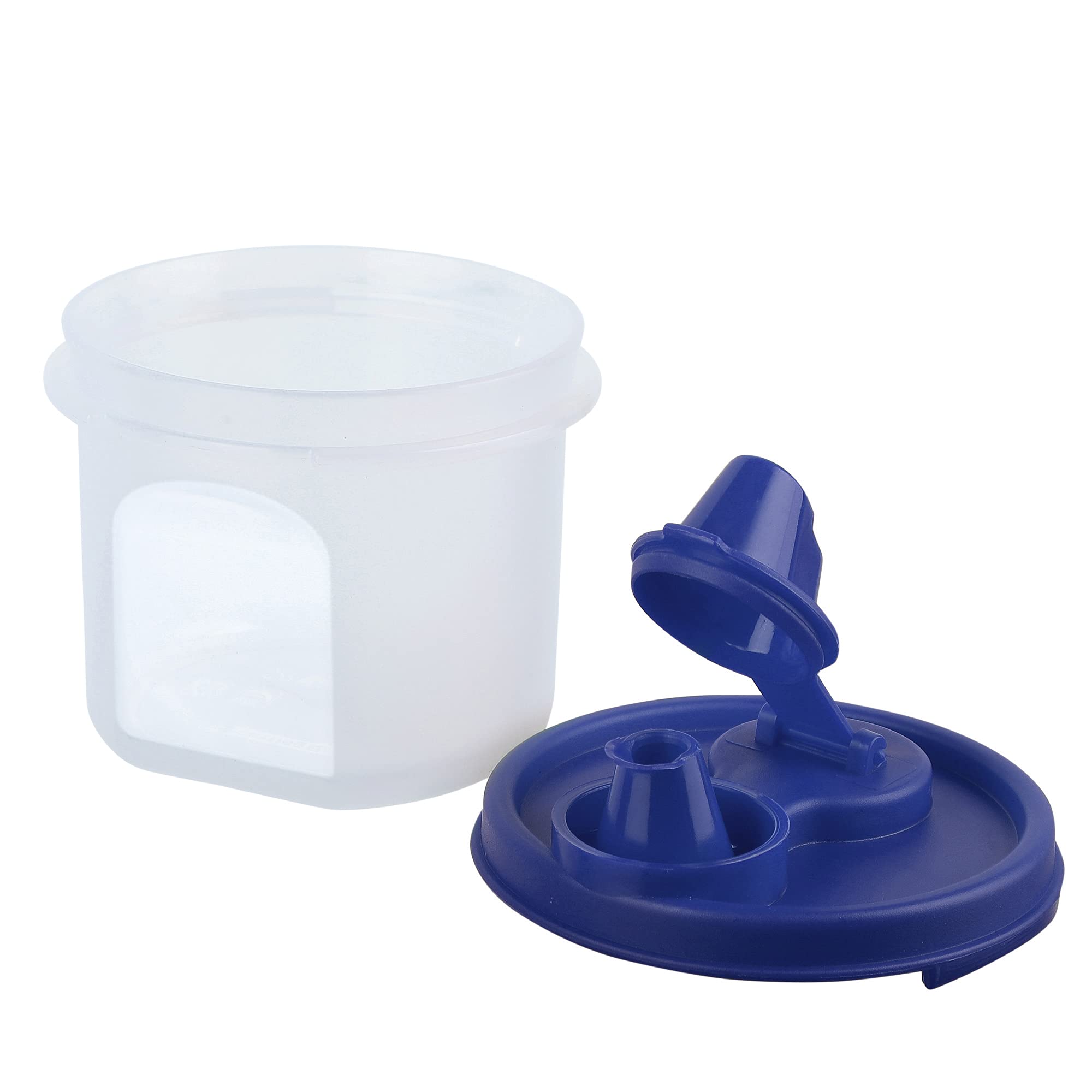 Premium Air-Tight Leak-Proof Oil Dispenser Bottle - BPA-Free Plastic Pourer for Olive Oil, Vinegar & Cooking Sauces | Easy-Flow Spout | Fridge Safe | 250ml Dark Blue | Perfect for Kitchen, Restaurants & Salad Dressing