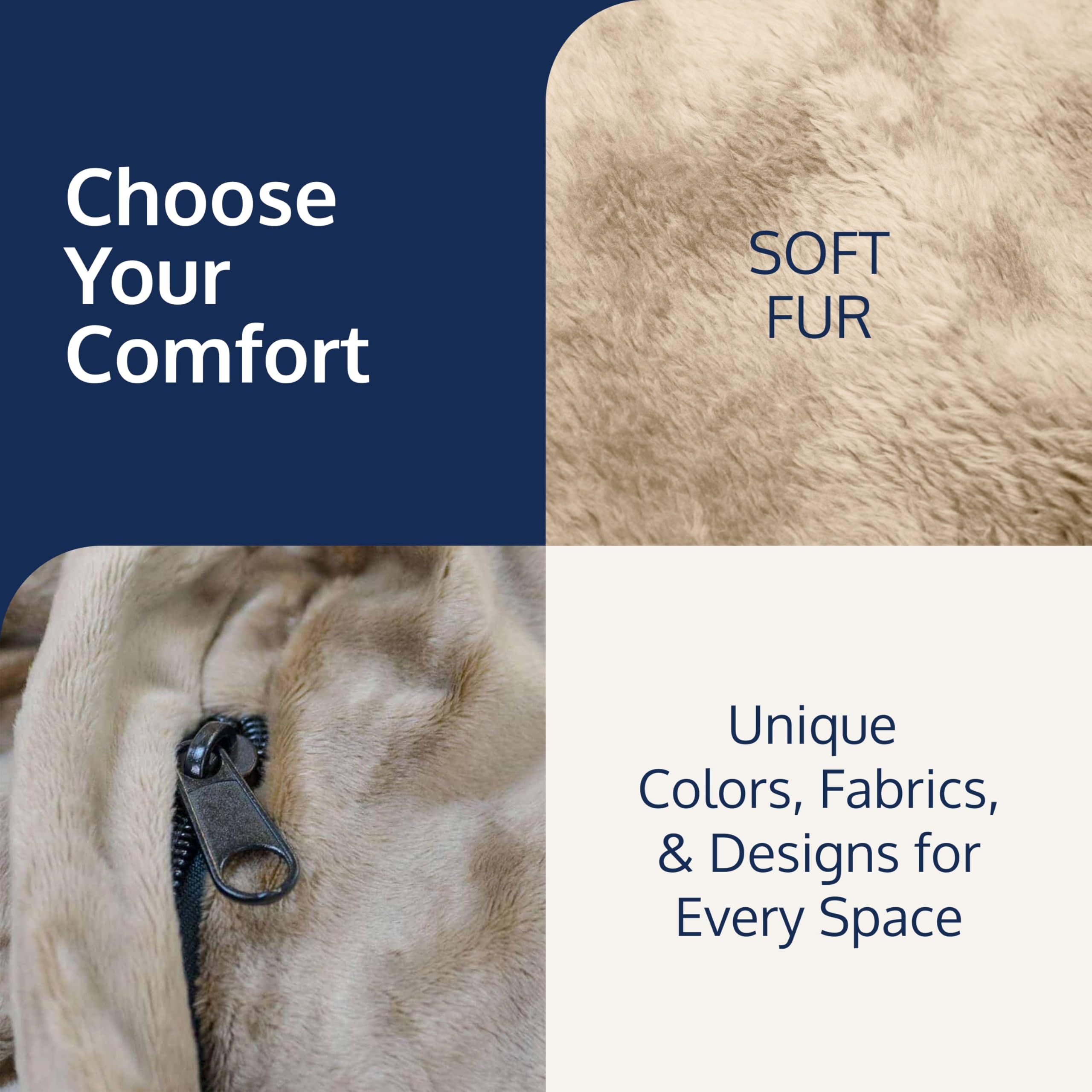 ULTIMATE SACK Convertible Bean Bag Chair - 3-in-1 Cozy Sleeper, Sofa Bed & Futon Alternative - Comfortable & Stylish for Living Room, Bedroom, Dorm or Guest Room - Perfect for Lounging, Napping & Small Space Living