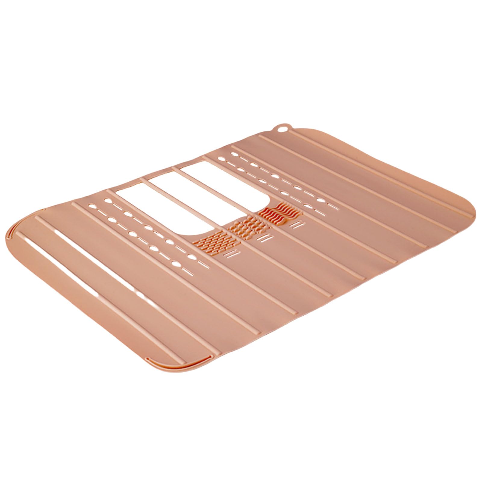 Foldable Silicone Sink Cover for Beauty Makeup Brushes - Non-Slip Bathroom Organizer Mat for Small Sinks | Perfect for Vanity, Travel & Salon Use