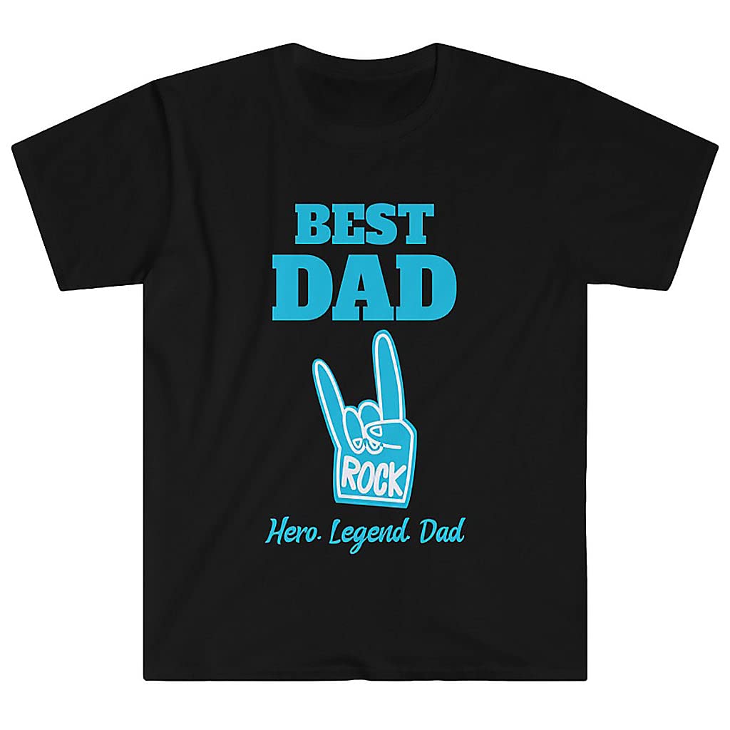 Cool Dad Rock Shirt - Funny Father's Day Gift for Dad from Daughter | Vintage Style Graphic Tee for Casual Wear, Birthday Present & Everyday Outfit