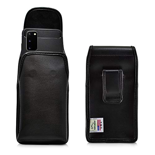 Vertical - Leather w/ Leather Clip