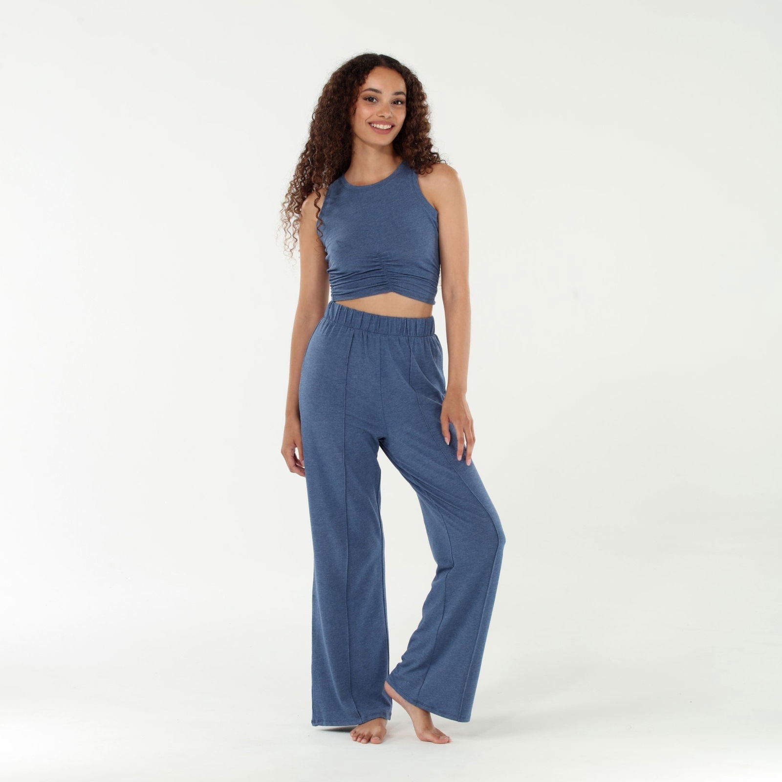 Favorite Fit Lounge Set in Ripple - Soft & Comfortable Women's Loungewear for Home Relaxation & Yoga