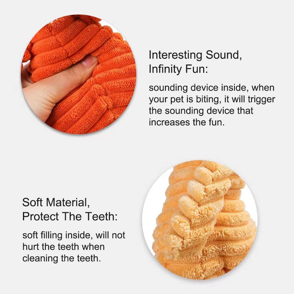 Durable Squeaky Plush Dog Chew Toy - Rhino Stuffed Animal for Puppies & Small Dogs | Interactive Play, Training Reward & Stress Relief for Pets
