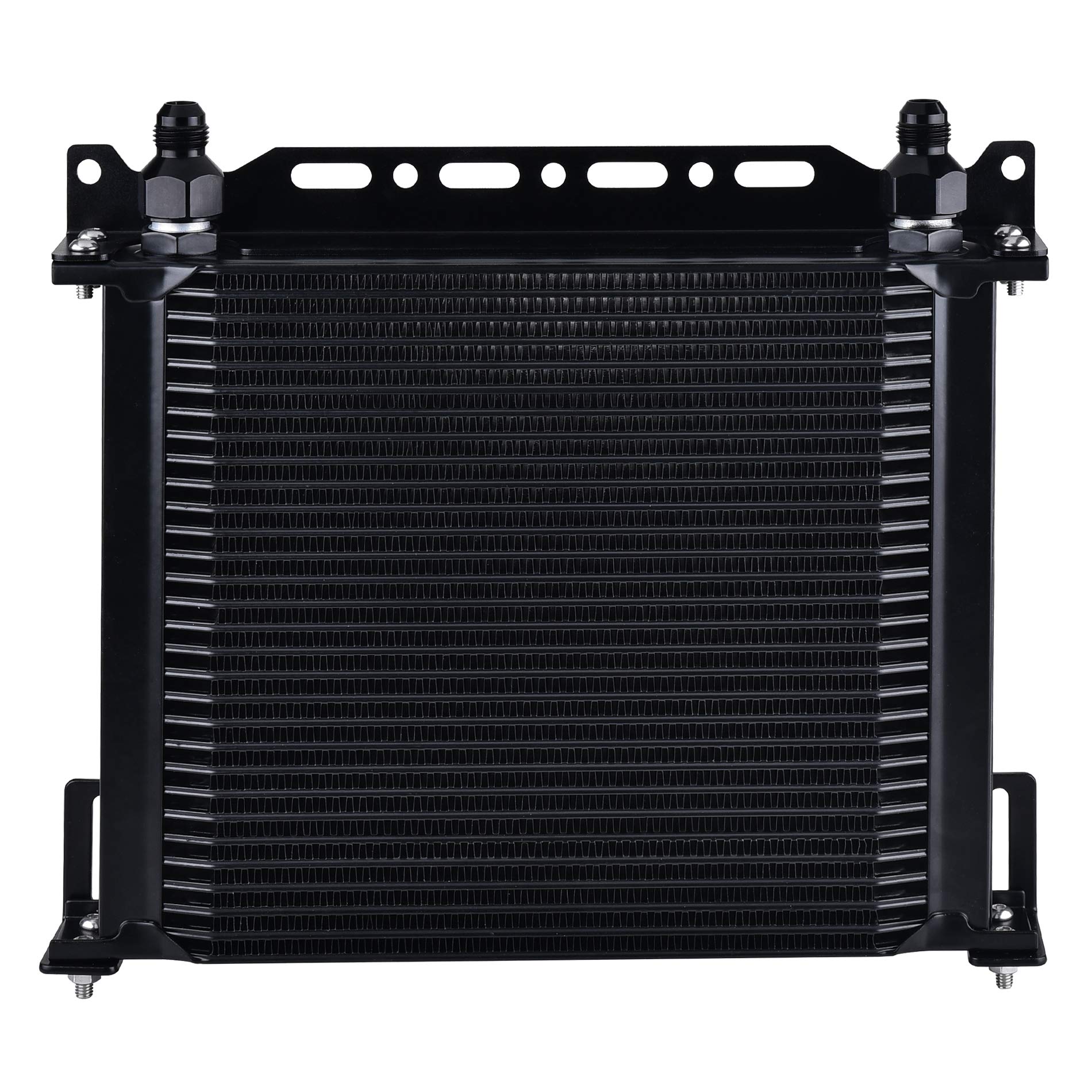 EVIL ENERGY 19 Row High Performance Oil Cooler Kit with 330mm Mounting Bracket - Universal Fit for Racing, Drifting & High HP Cars - Perfect for Track Days & Engine Protection