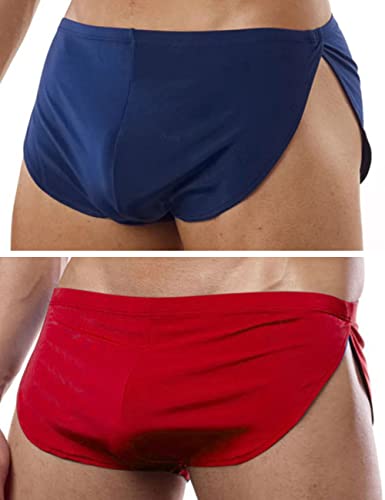 Navy Blue+red