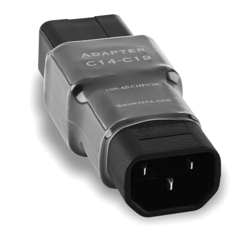 Shunyata Research SR-Z1 High-End Power Cable Adapter - Premium Audio/Video Power Connector for Home Theater & Studio Equipment