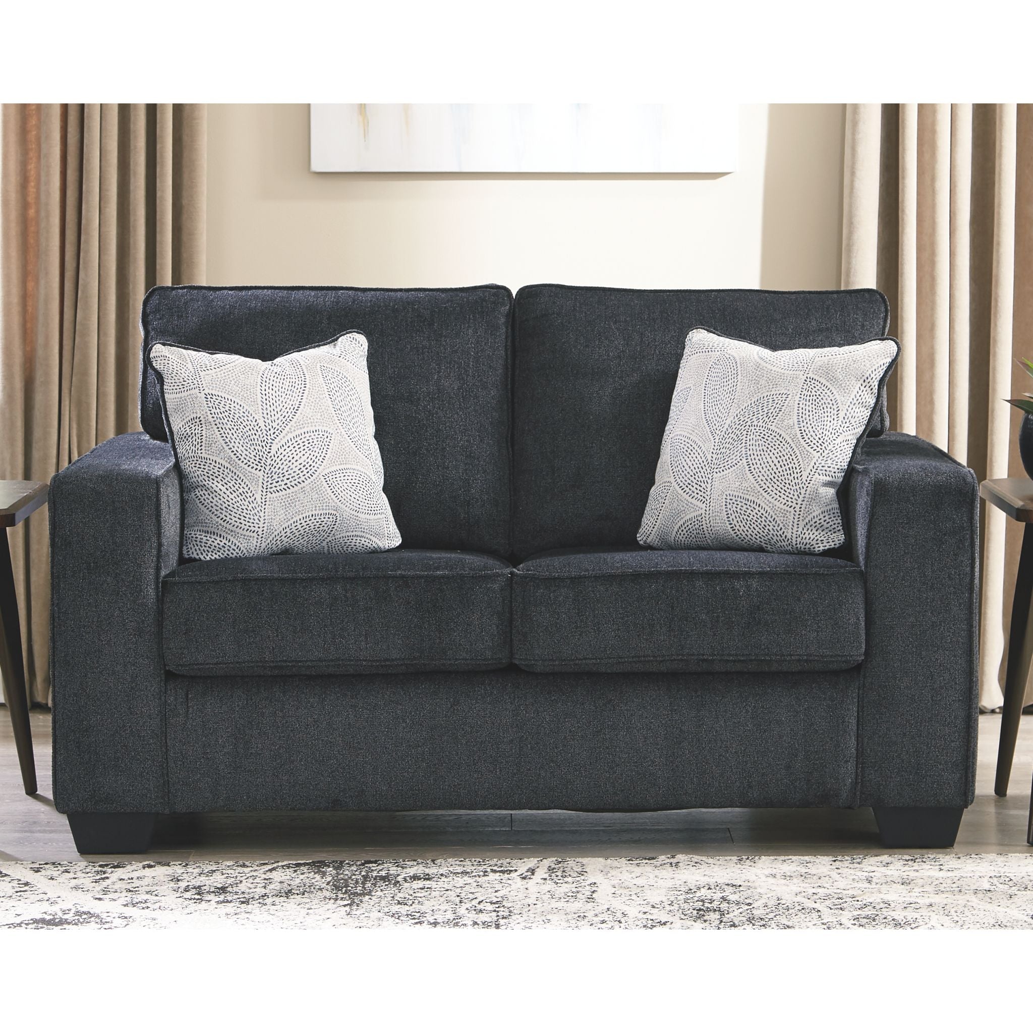Altari Loveseat - Modern Small Couch for Living Room, Apartment & Office | Comfortable 2-Seater Sofa for Cozy Spaces, Compact Furniture for Small Homes