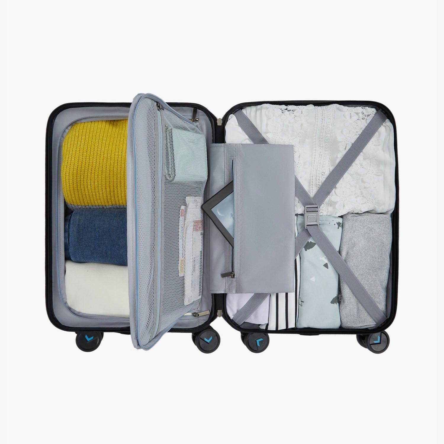 Globetrotter 20 Inch Hardside Spinner Carry-On Luggage - Lightweight Durable Suitcase for Business Travel & Weekend Getaways