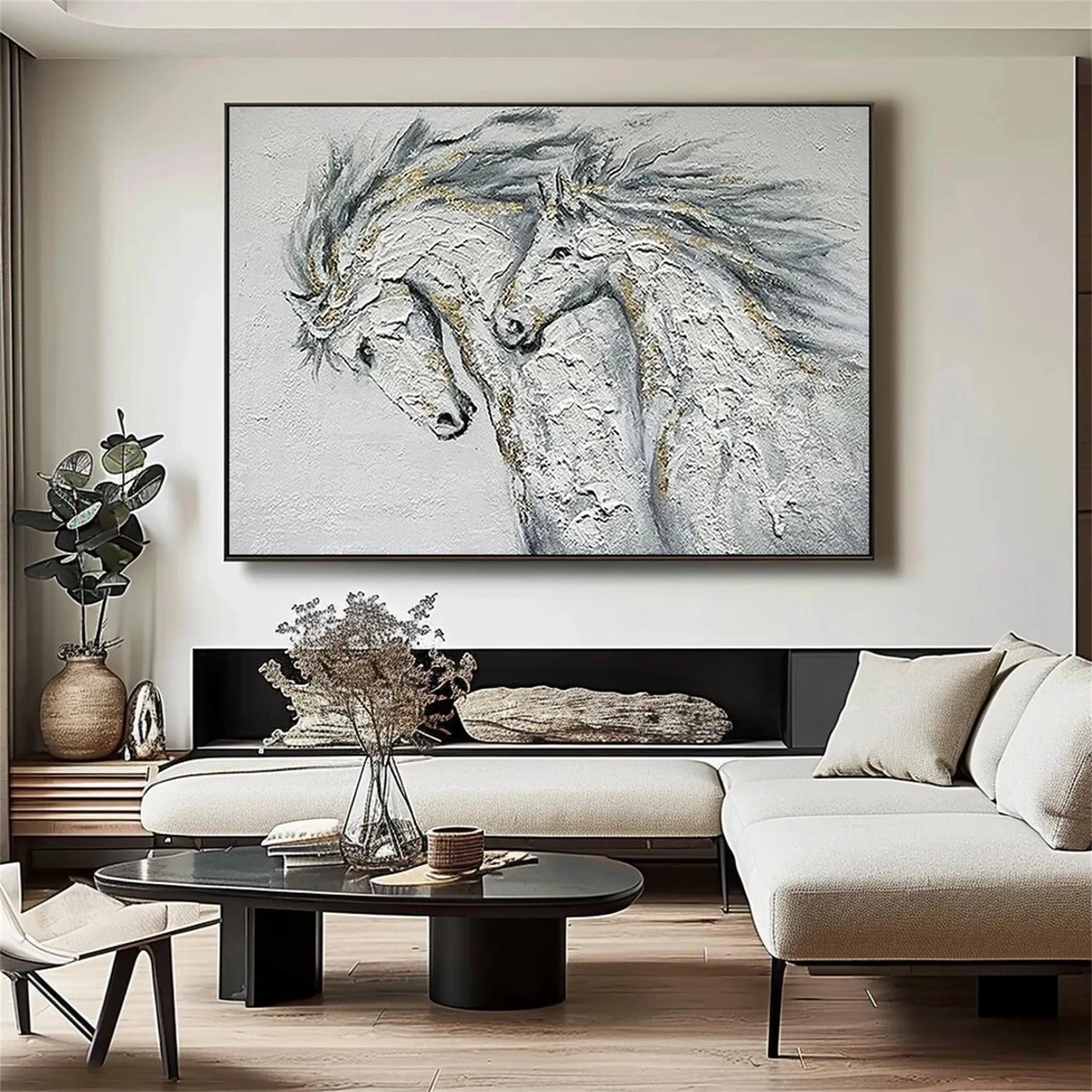 Animal Art Painting #AP047 - Handmade Canvas Wall Decor for Living Room, Bedroom & Office - Unique Wildlife Artwork for Home & Gifts