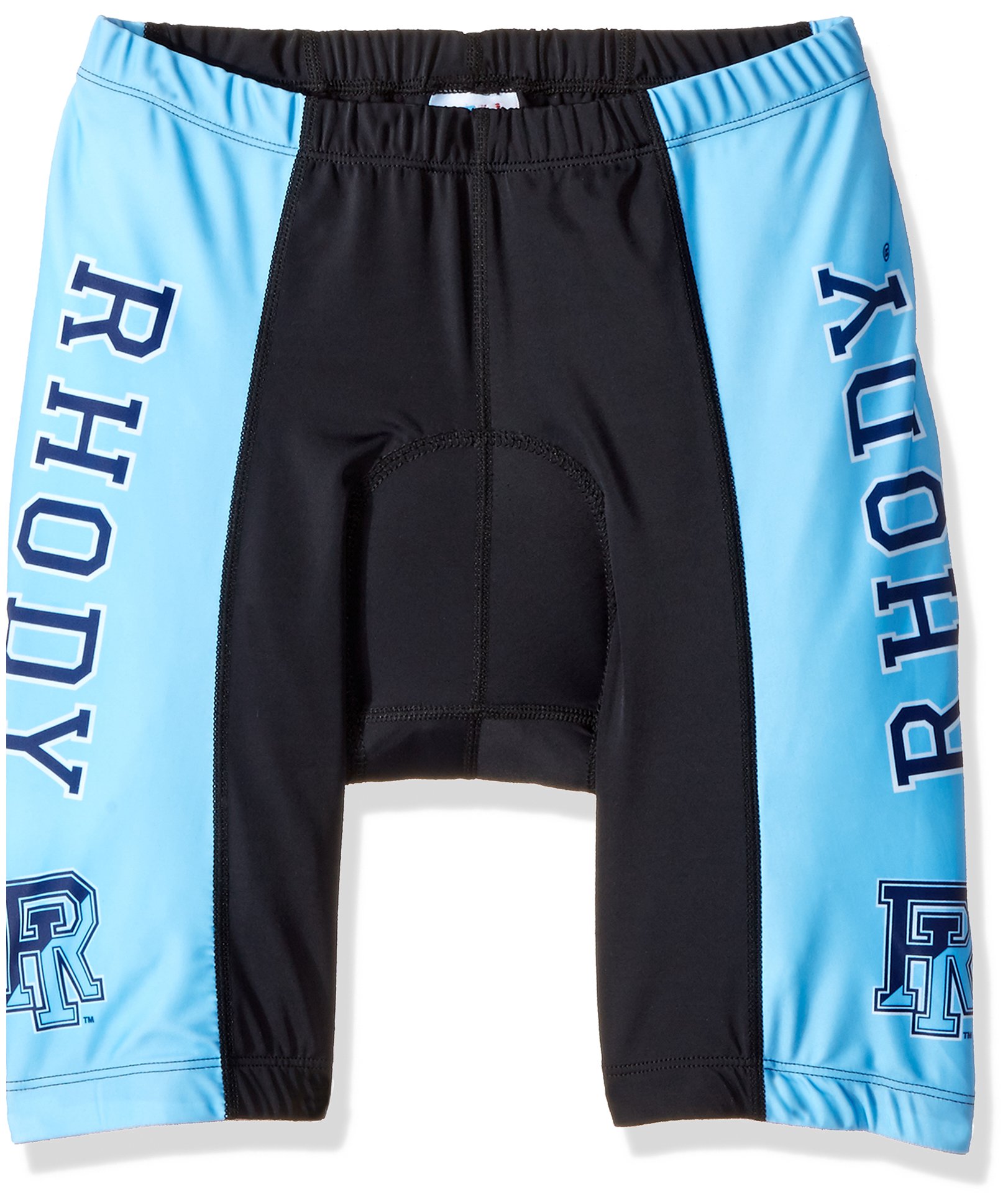 NCAA Rhode Island Men's Cycling Shorts - Breathable White Bike Shorts for Road & Mountain Biking | Perfect for Cycling, Training & Outdoor Sports