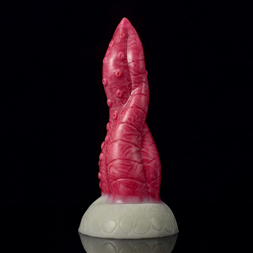 BeHorny Liquid Silicone Octopus Tentacle Dildo with Suction Cup - Realistic Adult Sex Toy for Women & Men - Perfect for Solo Play, Couples Fun and BDSM Fantasy