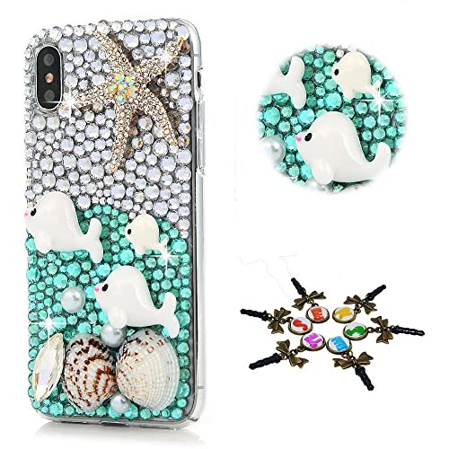 Starfish Dolphin Shell / Blue