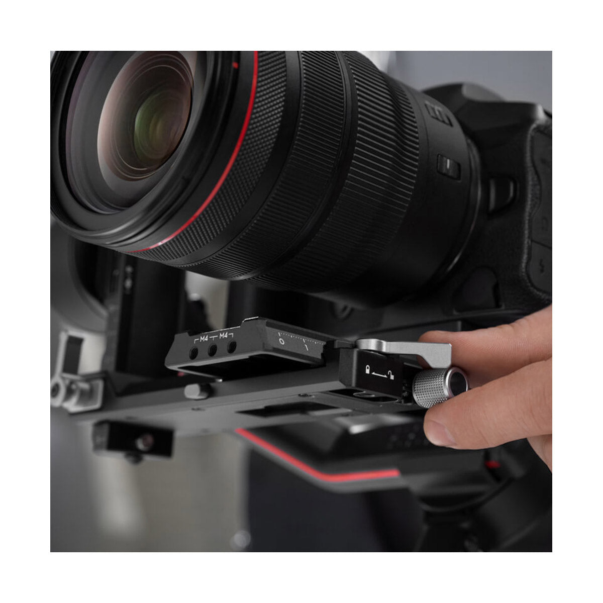 DJI Ronin Quick Release Plate - Compatible with DJI Ronin Stabilizers - Fast & Secure Camera Mounting for Smooth Filming - Perfect for Vloggers, Filmmakers & Content Creators
