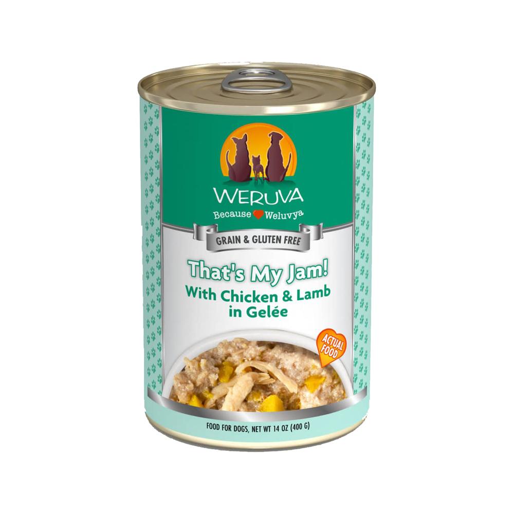 Premium Chicken & Lamb Gel Dog Food - Grain-Free, High-Protein Wet Canned Food for Dogs - Perfect for Mealtime, Training Rewards & Senior Dogs with Dental Issues