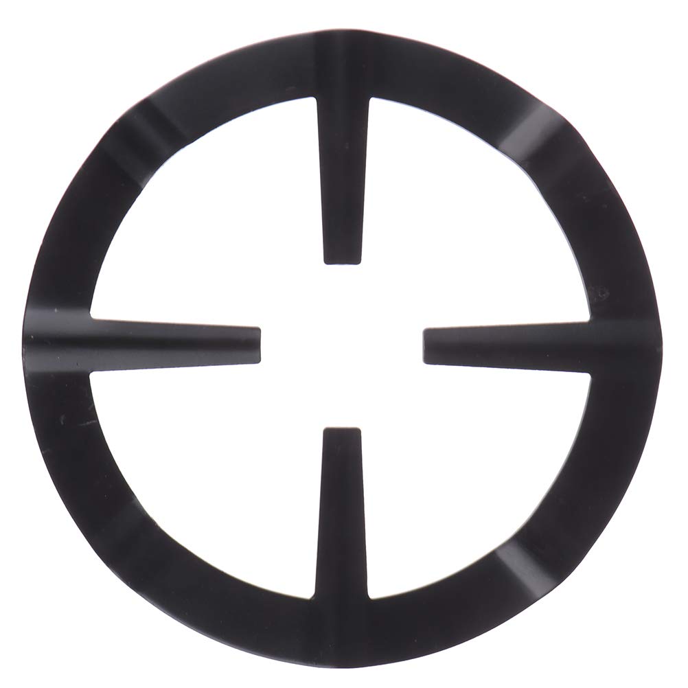 2 Pack Iron Gas Stove Cooker Plate - Compatible with Moka Pot & Coffee Maker - Durable Reducer Ring Holder for Stovetop Espresso Brewing - Perfect for Camping, Home Kitchen & Outdoor Cooking