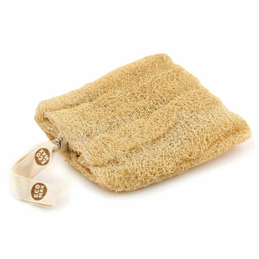 EcoMax Cleopatra Loofah Pad - Large Exfoliating Bath Sponge for Women & Men - Perfect for Shower, Bath & Body Scrub