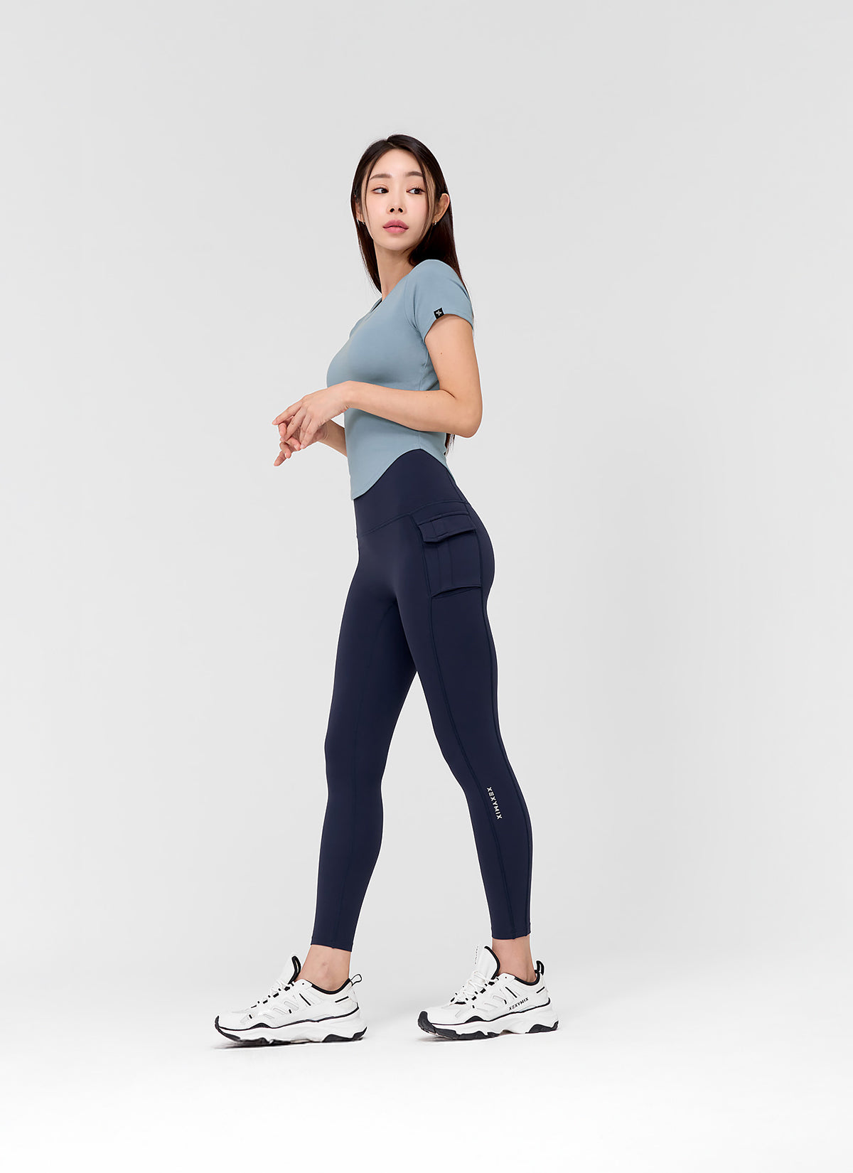Soft Tension Round Crop Top for Women - Stretchy Comfort Fit Summer Fashion T-Shirt | Perfect for Yoga, Beach & Casual Outfits