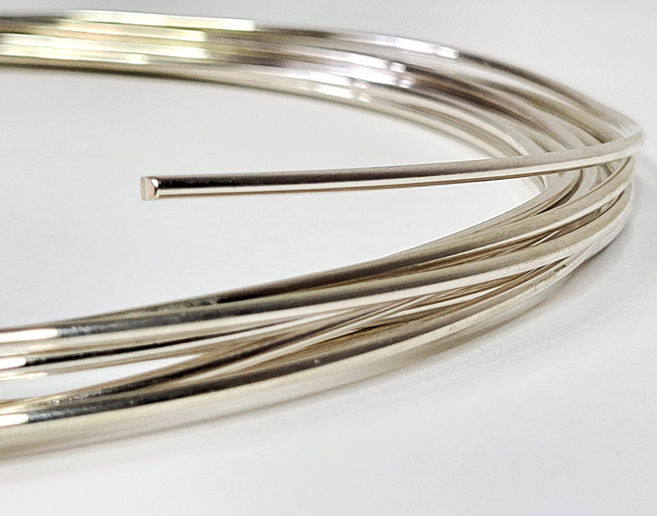 11 Gauge Round Dead Soft 925 Sterling Silver Wire - 5 Feet Jewelry Making Supplies for Bracelets, Necklaces & DIY Craft Projects | WIZART Premium Quality