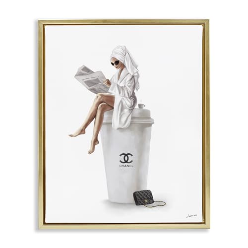 Gold Floater Framed