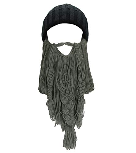 Black Beanie Dark Grey Beard