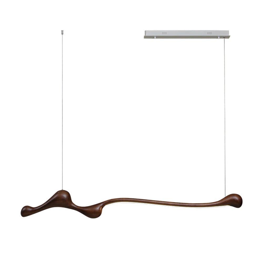 Modern Curva Pendant Lamp - Sleek Hanging Light Fixture for Dining Room, Kitchen Island & Living Room Decor