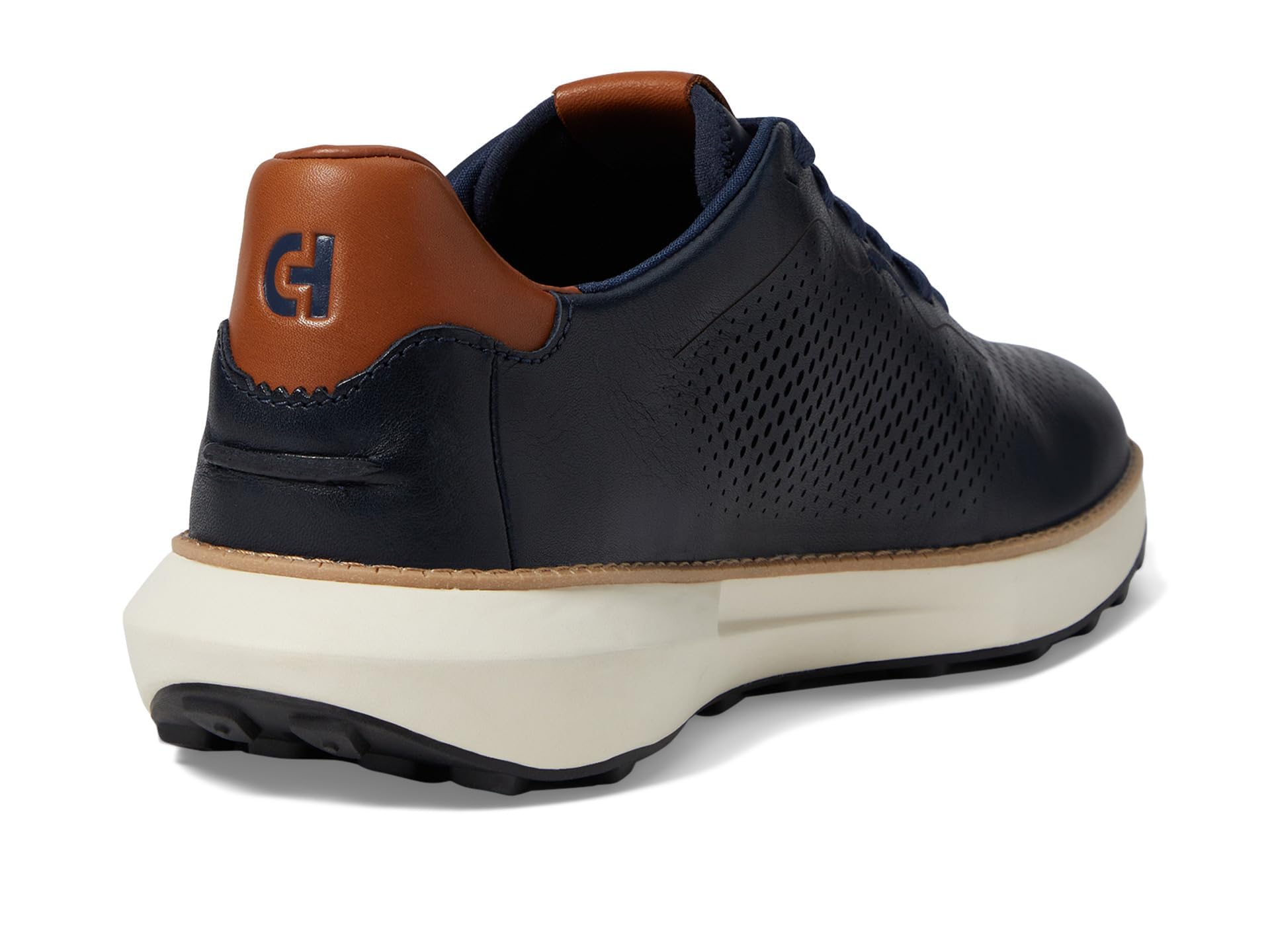 Cole Haan Men's Grandpro Ashland Laser Perf Sneaker - Lightweight Comfortable Walking Shoes for Men, Breathable Casual Sneakers with Cushioned Support - Perfect for Work, Travel & Everyday Wear
