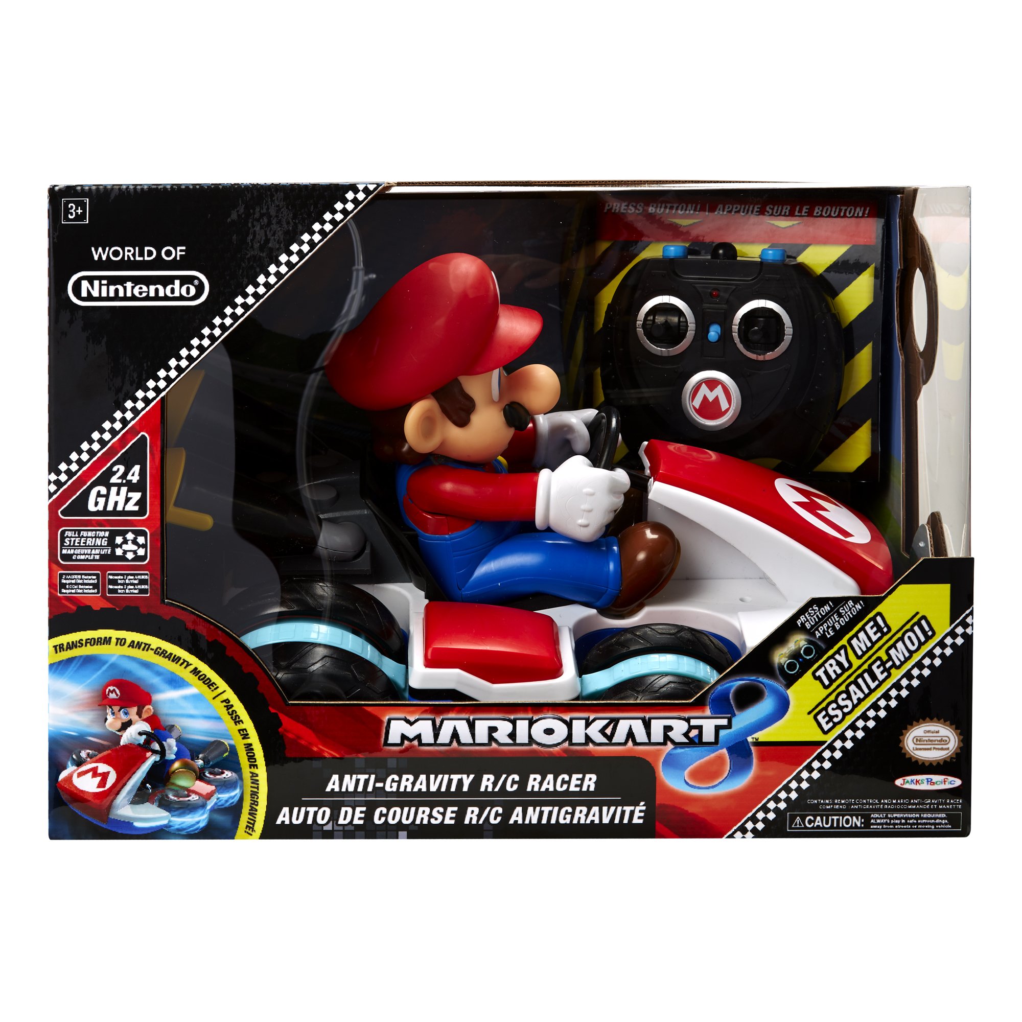 Nintendo RC Racer Vehicle - Remote Control Toy Car for Kids & Adults - Perfect for Indoor & Outdoor Racing Fun