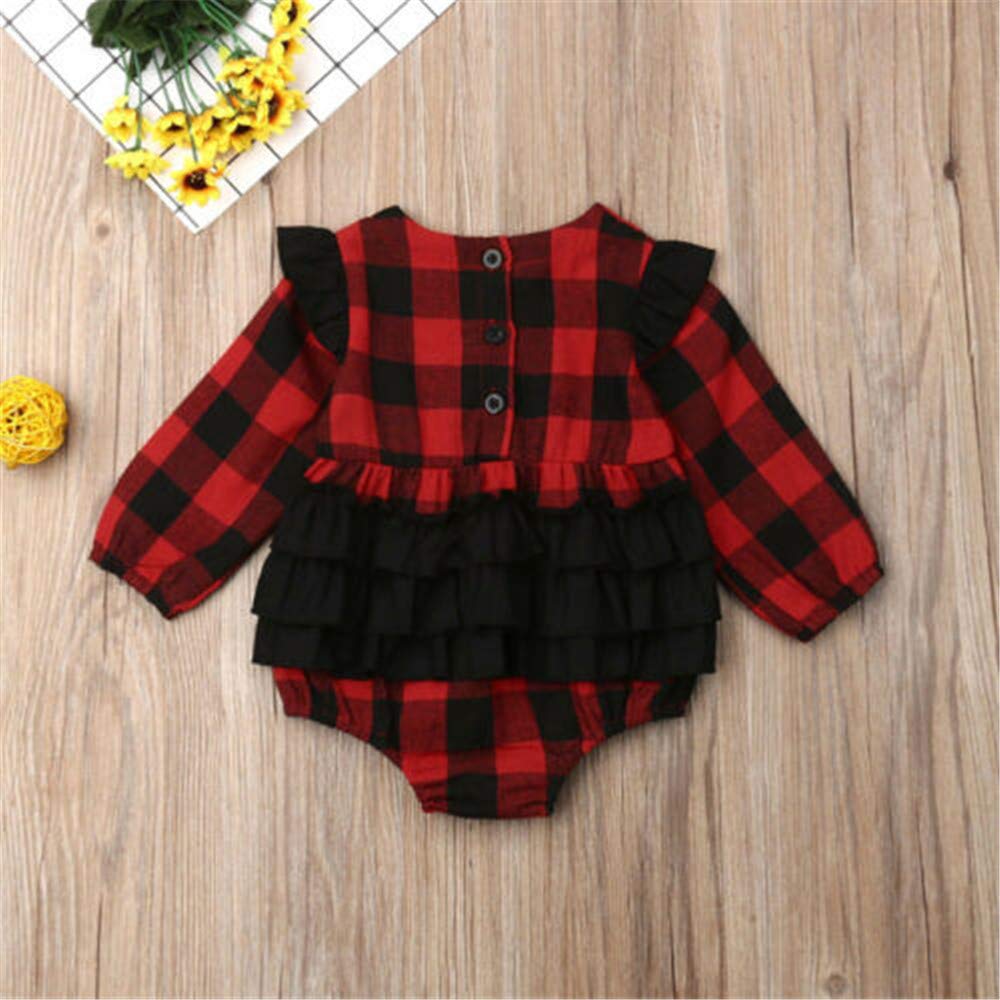 Newborn Baby Girl Ruffle Short-Sleeve Romper Bodysuit - Soft Cotton Summer Outfit for Infant - Perfect for Photoshoots, Playdates & Family Outings