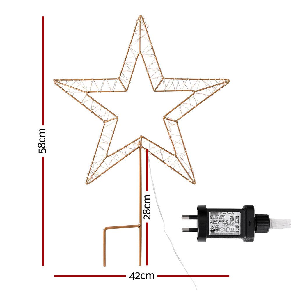 100 LED Christmas Fairy Lights - Outdoor Waterproof String Lights for Garden, Yard, and Patio Decoration | Perfect for Holiday, Wedding, and Party Decor