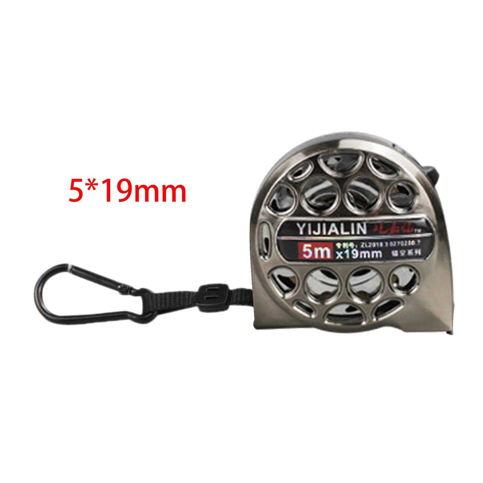 UJEAVETTE® 16ft Retractable Stainless Steel Tape Measure - Hollow Design Carpentry Ruler for Woodworking, Construction & DIY Projects | Durable & Accurate Measuring Tool for Professionals & Home Use