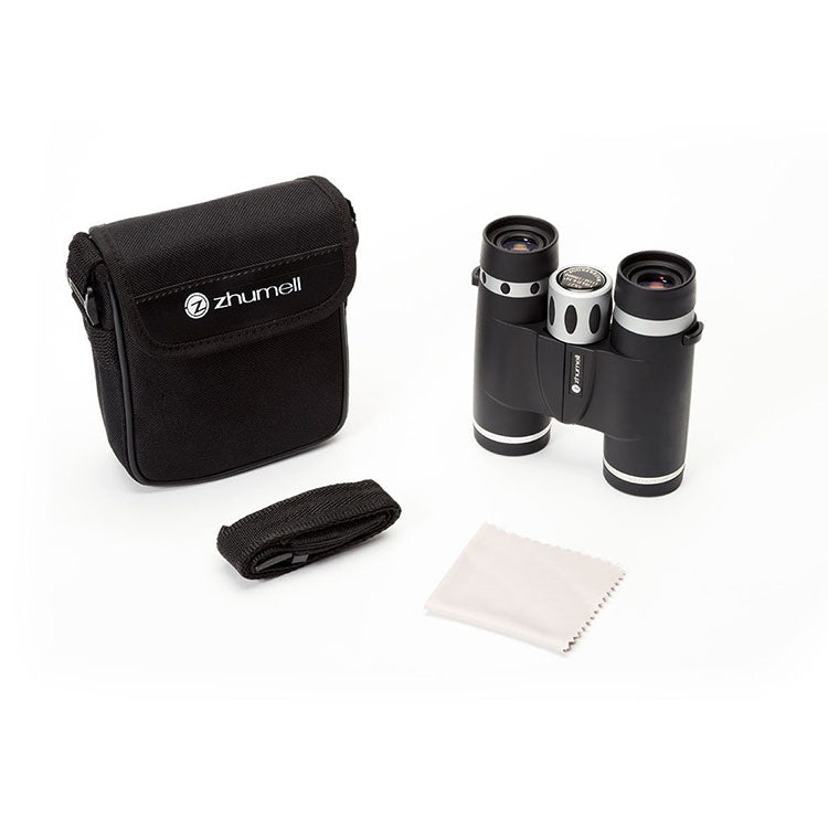 Zhumell 9x27 FMC Roof Prism Binoculars - Compact & Lightweight for Bird Watching, Hiking, and Travel - ZHUV010 1