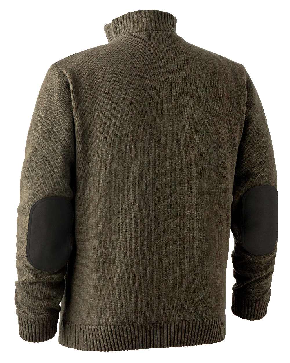 Deerhunter Carlisle Knit Zip Neck Sweater with Stormliner - Warm Winter Pullover for Men | Outdoor Hiking & Casual Wear