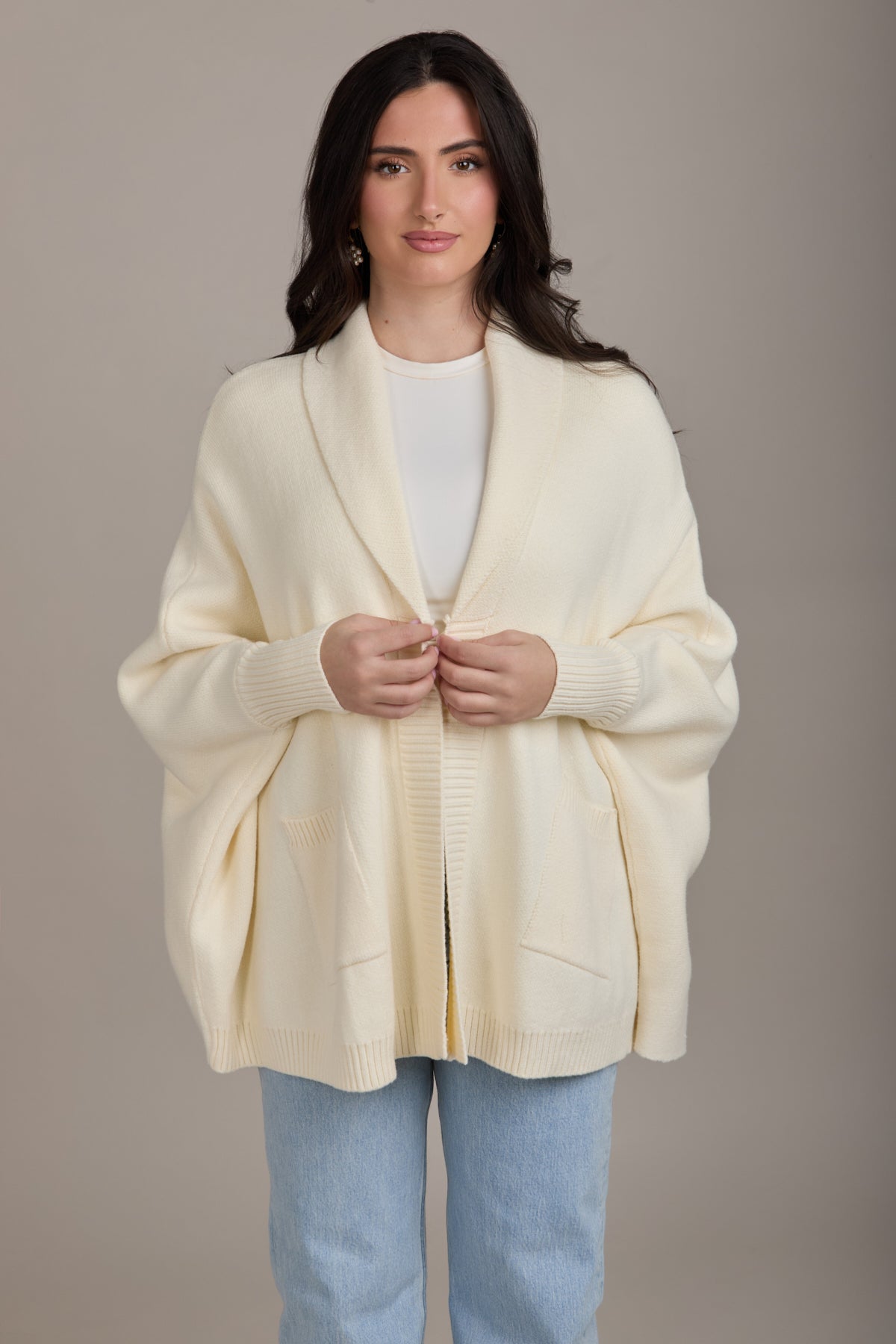 Open Front Oversize Cardigan for Women - Soft Chunky Knit Long Cardigan Sweater | Perfect for Fall, Winter, and Layering Outfits