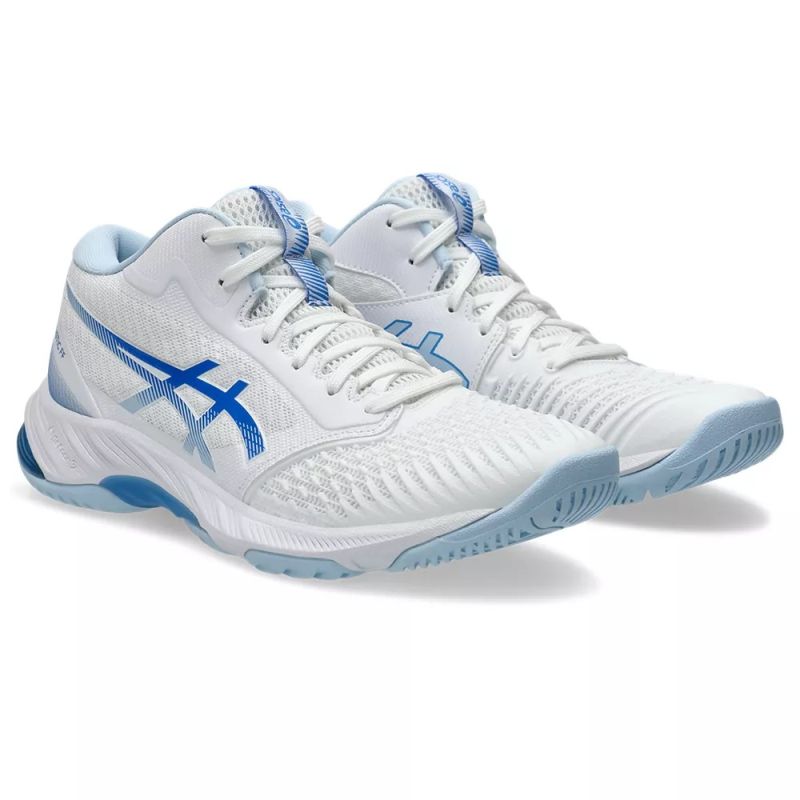 ASICS Netburner Ballistic FF MT 3 Women's Netball Shoes - Lightweight High-Performance Court Shoes for Netball, Volleyball & Indoor Sports