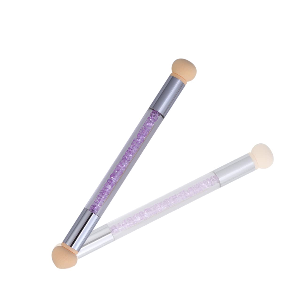 FOMIYES Professional Nail Cleaner Brush Set - Acrylic Nail Brush, Nail Polish Brush & Sponge Tools for Manicure, Pedicure & Nail Art | Salon Quality Nail Art Pens & Replacement Sponges | Perfect for Home DIY, Professional Salons & Nail Art Enthusiasts