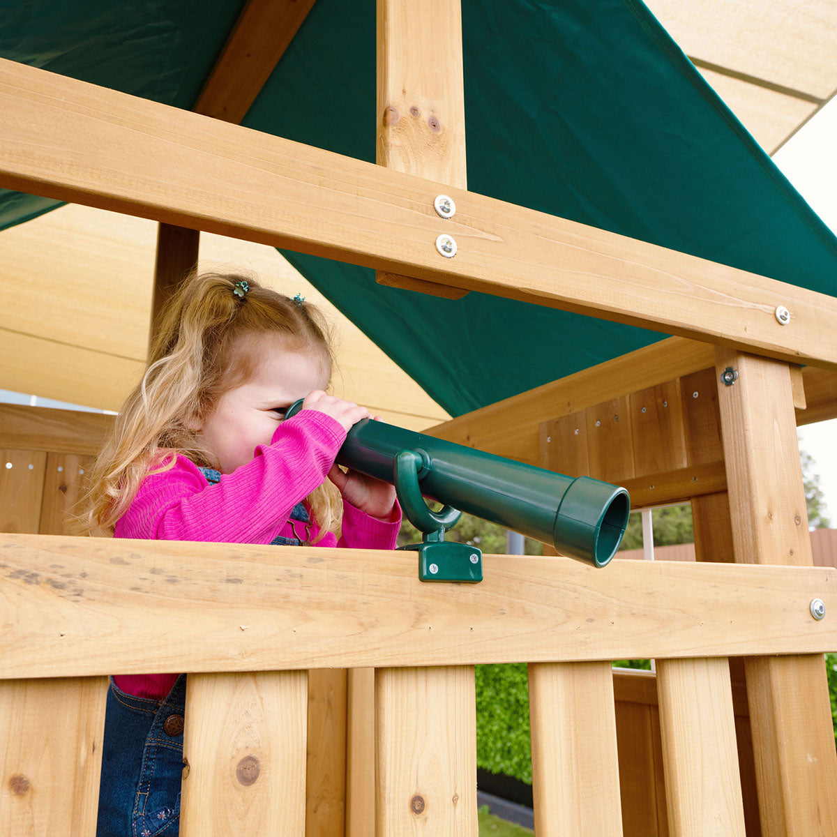 Montrose Kids Play Center with Swing Set & Yellow Slide - Outdoor Backyard Playground for Toddlers & Children - Perfect for Gardens, Parks, and Home Play Areas