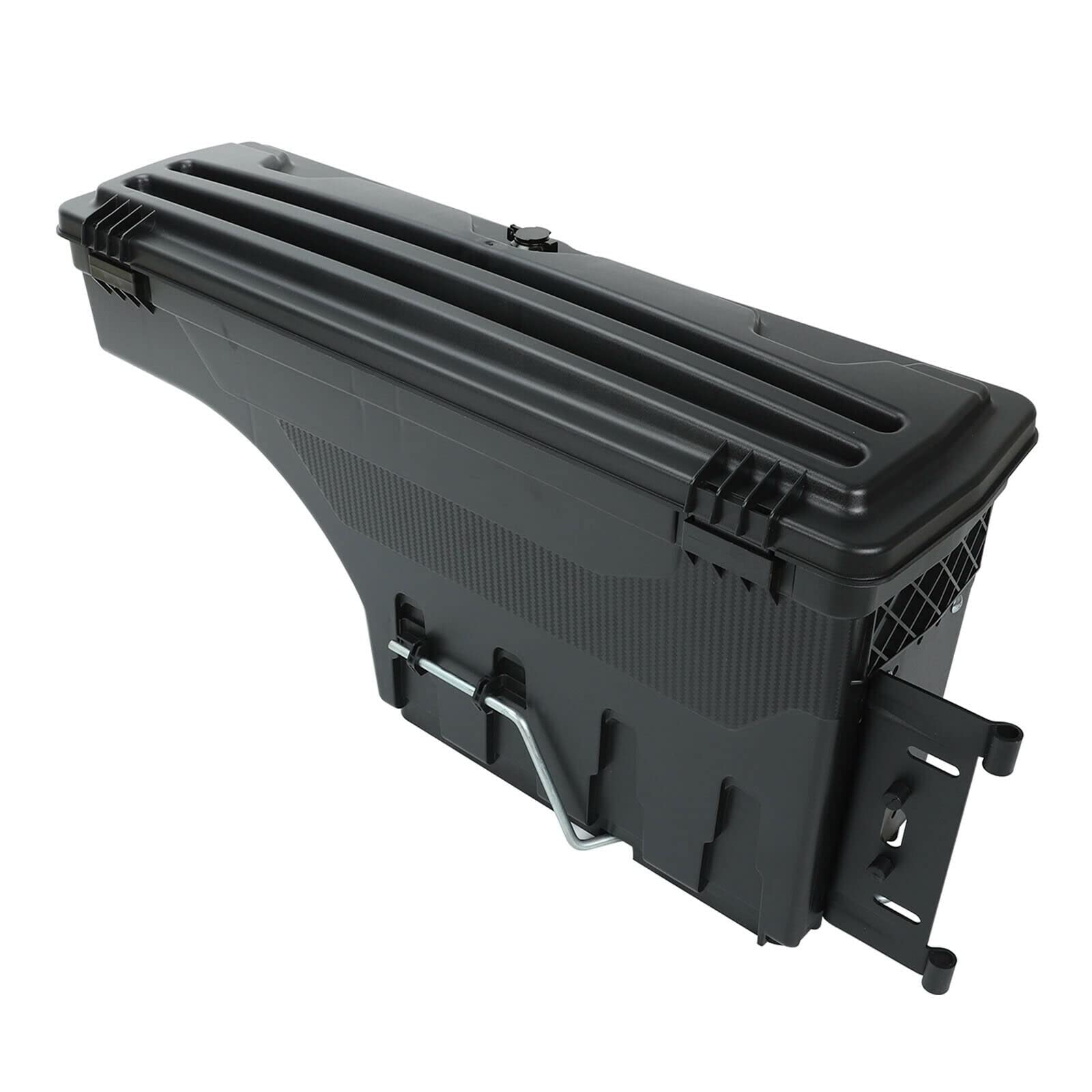Lockable Truck Bed Tool Box for 2019-2021 Chevy/GMC Silverado/Sierra 1500 - Left Side Wheel Well Storage Case (SC104D) | Secure Tool Organization for Construction & Outdoor Work