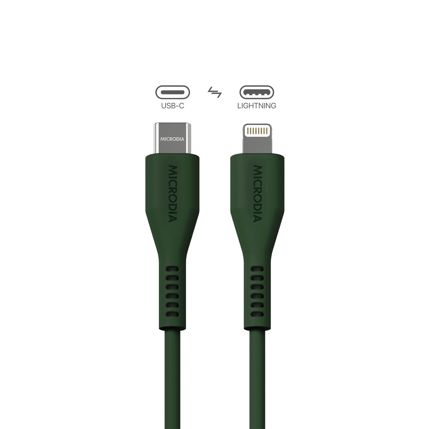 MICRODIA Fruitywire™ 60W USB-C to Lightning Cable - MFi Certified Fast Charging & Data Sync (480Mbps) - Compatible with iPhone, iPad - Perfect for Home, Office & Travel Charging