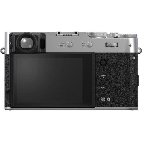 FUJIFILM X100VI Digital Camera 40.2MP APS-C Sensor - Silver | Compact & Lightweight for Travel, Street Photography & Vlogging