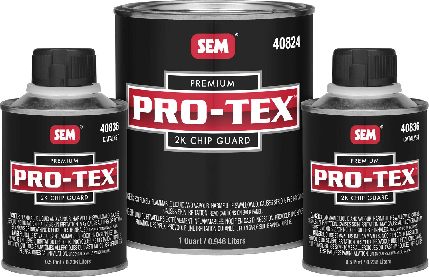 SEM 40820 Pro-Tex Chip Guard Kit - Automotive Paint Protection Film for Cars, Trucks & SUVs - DIY Scratch & Rock Chip Resistant Shield - Perfect for Off-Roading, Highway Driving & Daily Commute
