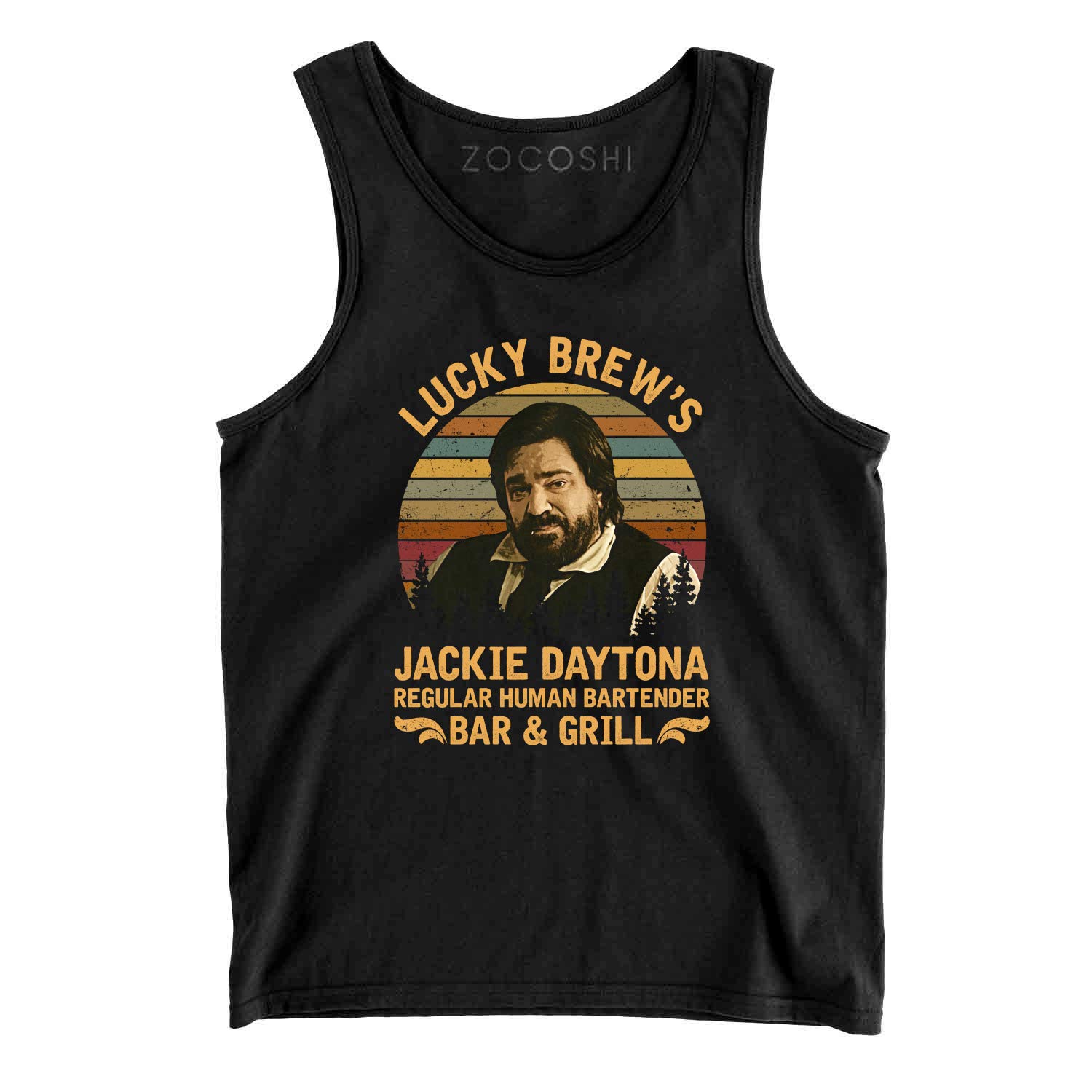 Jackie Daytona Regular Human Bartender T-Shirt - Inspired by What We Do in the Shadows | Funny Vampire TV Show Merch | Perfect for Halloween, Cosplay & Fan Gifts