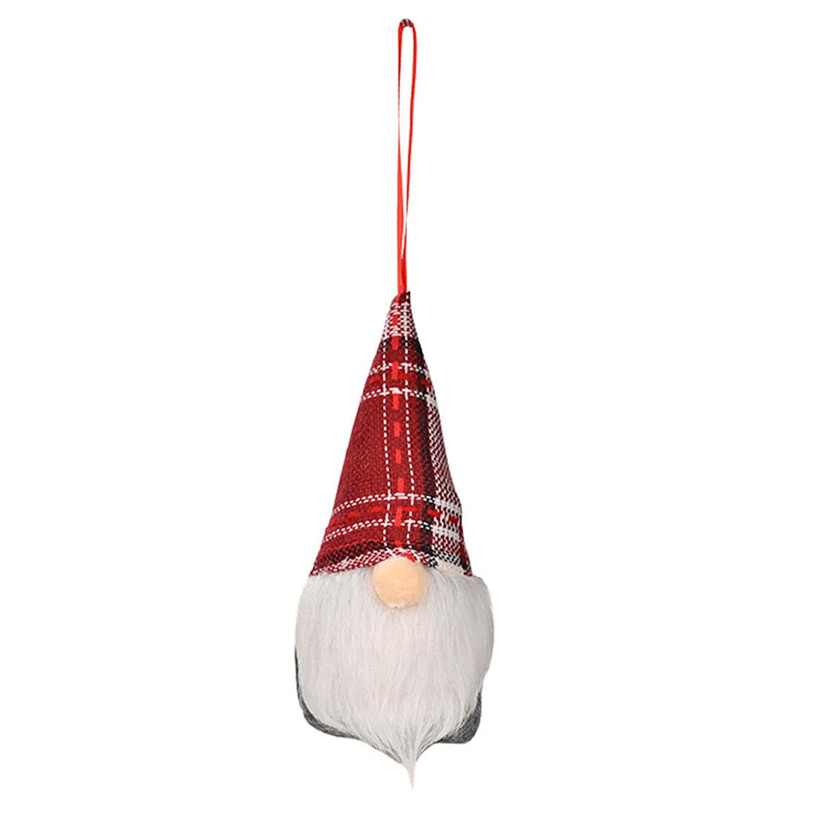 Premium Christmas Tree Pendant with Faceless Lovely Light Effect - Cute Santa Gnome Ornament for Home Decor | Perfect for Holiday Tree Decorating, Gift Giving & Festive Indoor Lighting