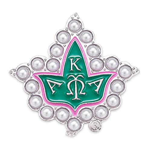 white pink green