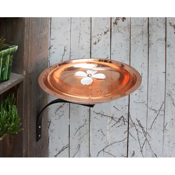 Beautiful Handcrafted Dogwood Birdbath for Garden - Attract Wild Birds with Natural Wood Outdoor Bird Feeder | Perfect for Backyard, Patio & Wildlife Garden Decor