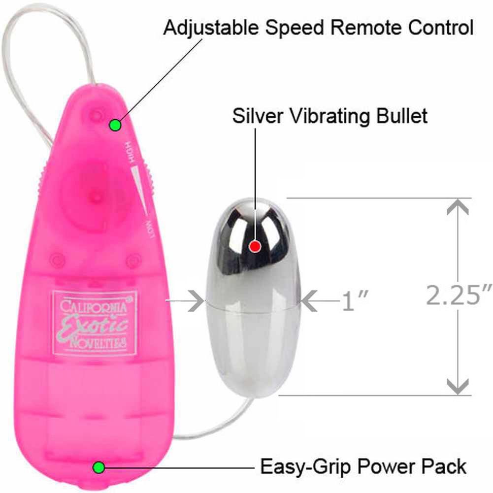 Best Clitoral Vibrator for Women - Rechargeable Bullet Vibrator with Remote Control, Pink - Perfect for Couples Play & Solo Pleasure