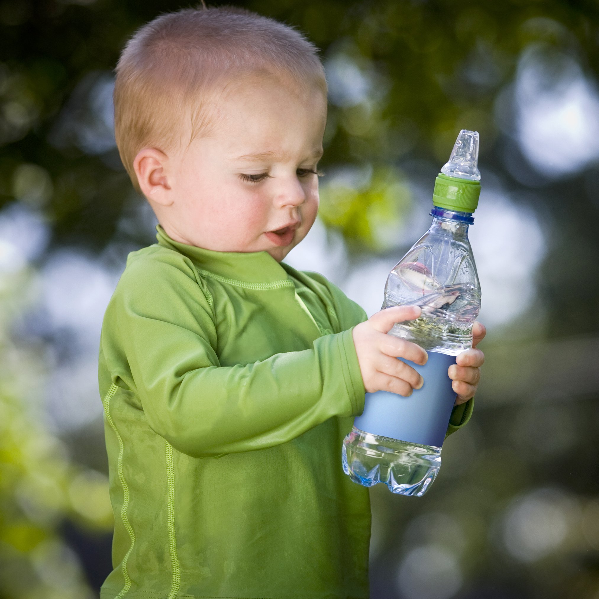Green Sprouts Spout Adapter for Water Bottles - BPA-Free Baby Bottle Drinking Spout - Perfect for Toddler Sippy Cups, Sports Bottles & Hydration On-The-Go