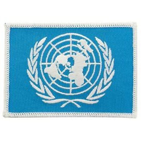 International World Countries Rectangle Flag Iron On Patches - United Nations Applique for DIY Crafts, Backpacks & Denim Jackets